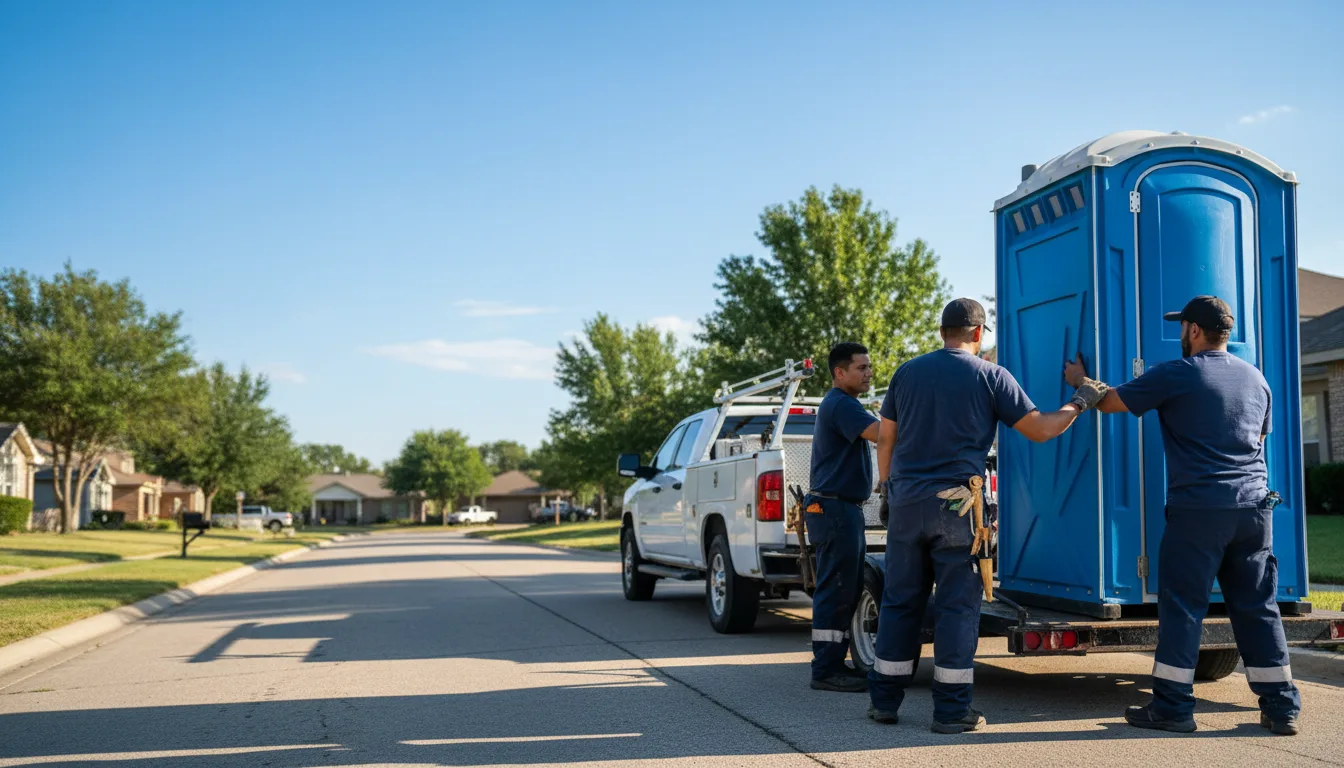 Portable Toilet Rental in Woodland, MI near me